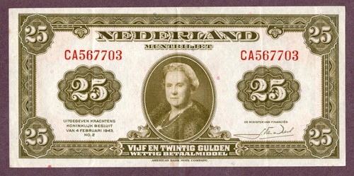 Niederlande gulden banknote - niederlande,