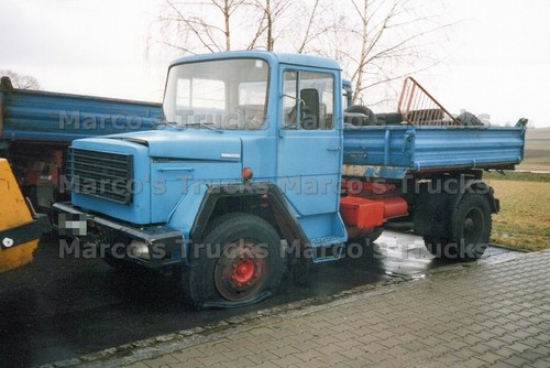 Lkw foto ifa w50 kipper - foto,