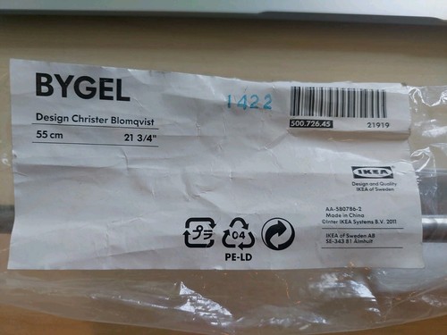 Ikea bygel aufhängeschiene - bygel,