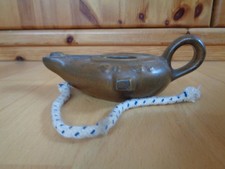 Öllampe/ Aladinlampe, rustikal, Scheurich Keramik