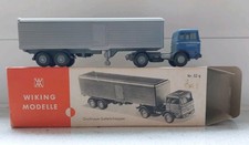 524 52g Wiking MB LPS 1620 Großraum Koffersattelzug mit OVP 1965!