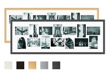 Collage Holz Bilderrahmen