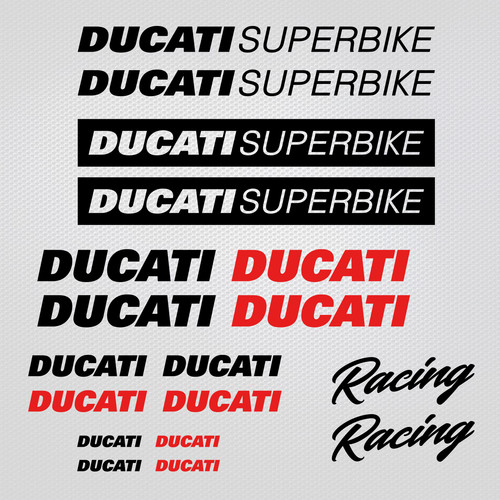 Ducati superbike aufkleber - ducati,