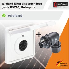 Einspeisesteckdose für