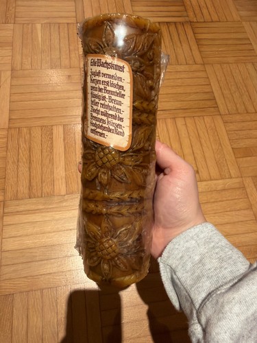 Vintage candle - , (relief-kerze)