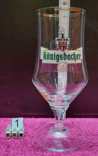 Königsbacher bier glas - königsbacher,