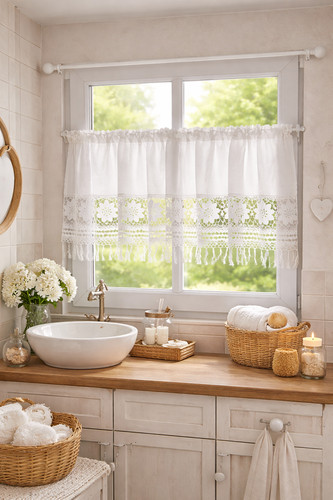 Fenstervorhang baumwolle - fenstervorhang,