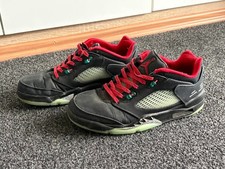 Nike Air Jordan 5 Low Jade Clot Anthrazit Schwarz Feuerrot (Herren) Gr. 42