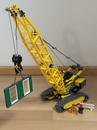 Lego 7632 crawler crane city - 7632, crane,