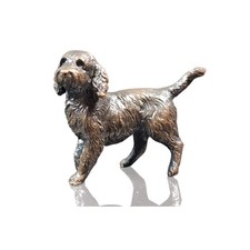 Bronze Cockapoo Hunde Skulptur - Limited Edition 200