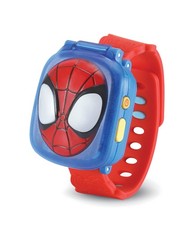 Vtech Spidey Lernuhr Kinderuhr digital Timer Stoppuhr Wecker Spiele 3-6 Jahre