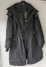 Jet Lag Mantel lange Jacke Größe XL Schwarz TOP