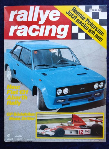 Rallye racing 1976 kadett c - racing, 4/1976