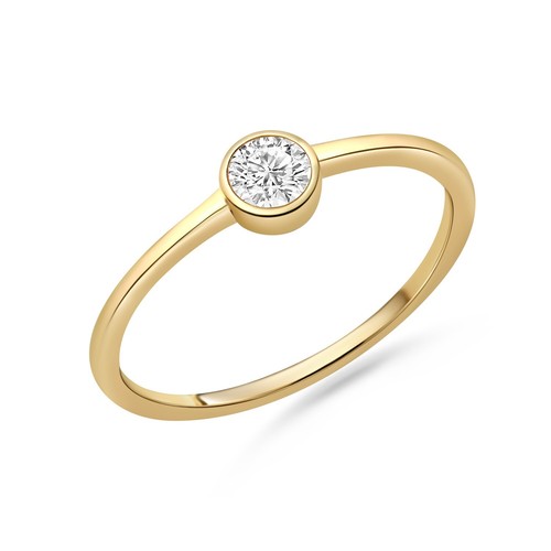 585 echt gold diamant 0 - 585, 0,2