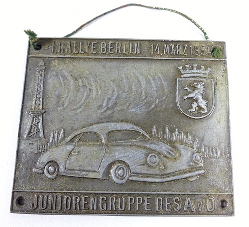 Original alte autoplakette - original,