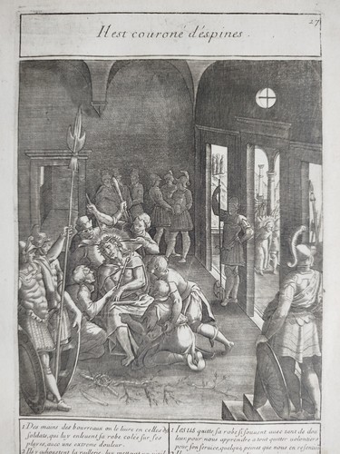 Dornenkrone wierix bibel - dornenkrone,