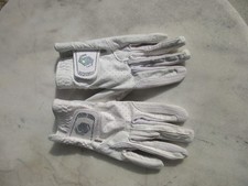 Tolle Samshield Reithandschuhe, weiß, Glitzer, Gr. 6