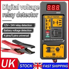 Universal Elektronischer Kfz Relais Tester für Auto Autobatterie Check 12V UK