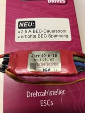KONTRONIK Jazz-40-6-18 Drehzahlsteller