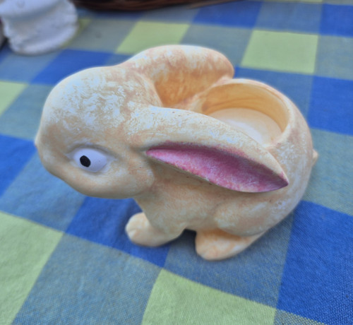 Keramik dekofigur teelicht - keramik,