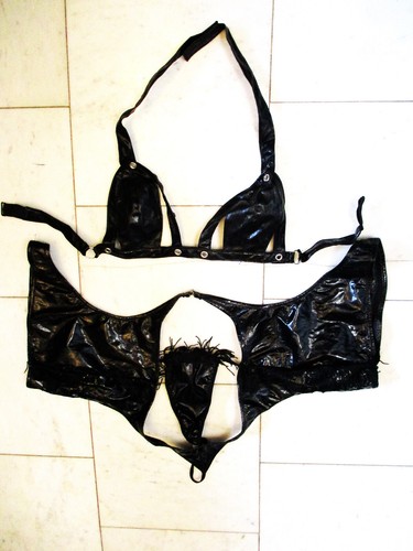 Dessousset slip chaps - chaps, mit