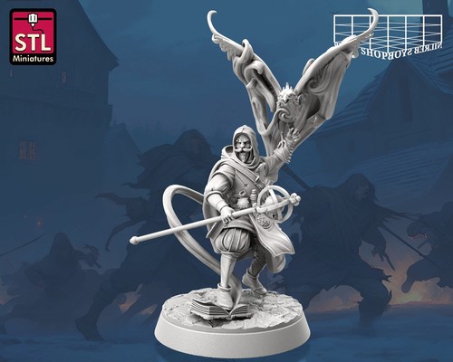 Magier kampf miniatur - magier,
