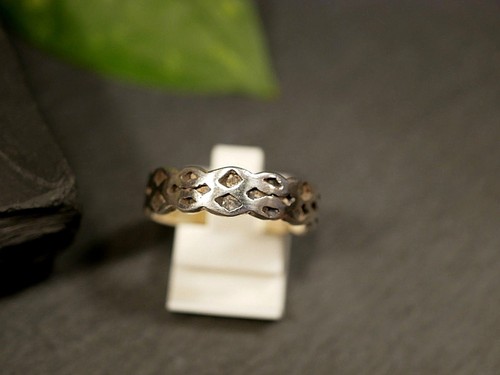 Toller 925 silber ring muster - 925,