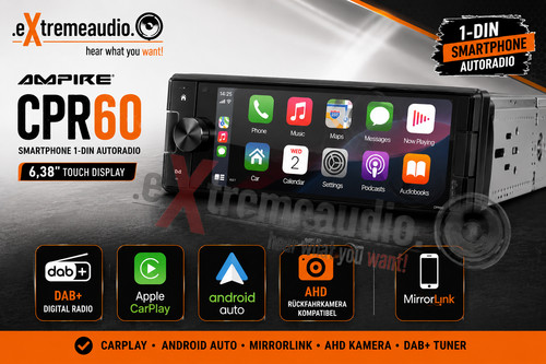 Ampire cpr60 smartphone - cpr60, 1-din
