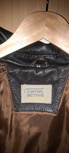 Camel active herren - active, lederjacke