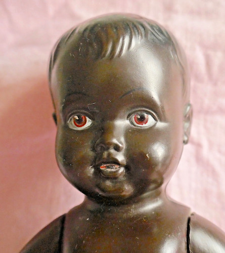 Antike puppe dunkel - antike, cellba