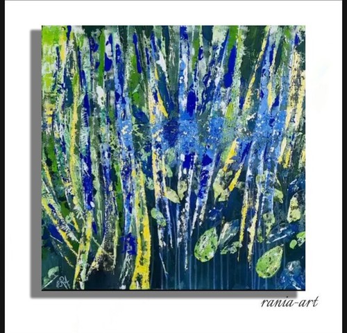 Originale kunst acrylgemälde - originale, kunst,