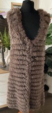 Kaninchen Pelz Weste Jacke