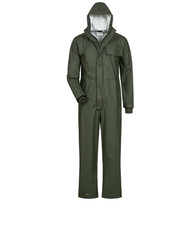 PU Regenoverall grün S- 3XL