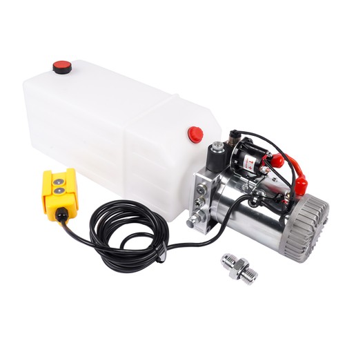 12v liter hydraulikpumpe - 8-liter,