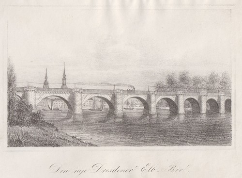 Dresden augsutusbrücke - dresden,