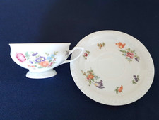 Rosenthal Maria Classic Rose Teetassen mit Untertassen - Design Sommerstrauß