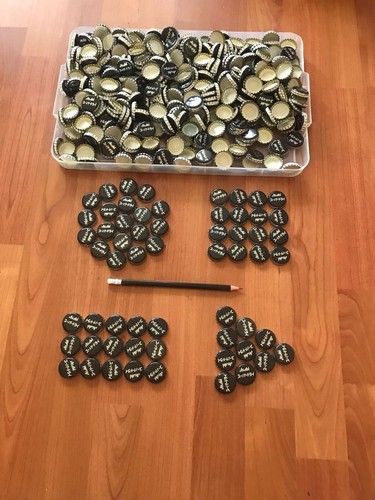 Bier kronkorken posten - kronkorken,