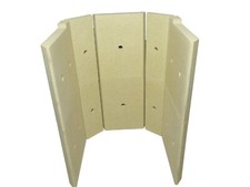 Feuerraumauskleidung Dance Donna Hifire 50 Sun Twin Ersatzteil Steine für Wodtke