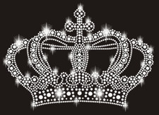 XL STRASSSTEINE KRONE