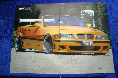 Poster bmw e36 cabrio - e36, e10