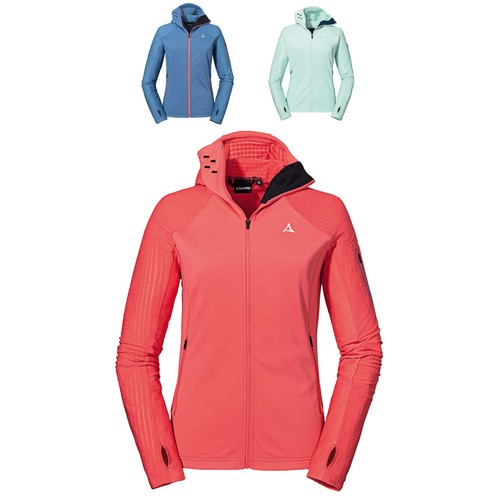 Schöffel fleece hoody rotbach - fleece,