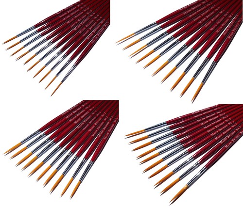 Rigger pinsel 10er set - rigger,