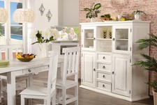 Highboard Schrank Mexico Weiß
