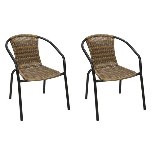 Stück rattan stapelstuhl - rattan,