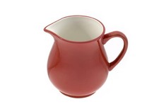 Krug ltr rot - 1,0, "rot/weiß"