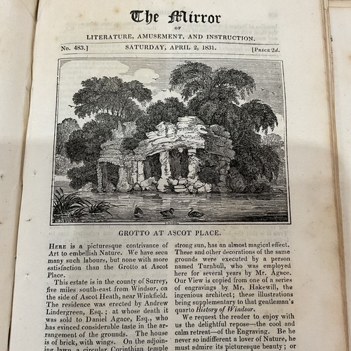 Antique print 1831 - antique,