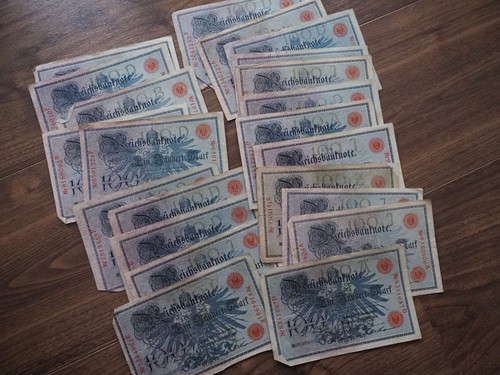 Reichsbanknote 100 mark - reichsbanknote,