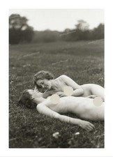 Vintage Foto Abzug Frau, Akt