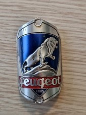 Rahmenschild Peugeot Fahrrad