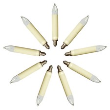 9x Schaftkerze Kerze 23 V 3W